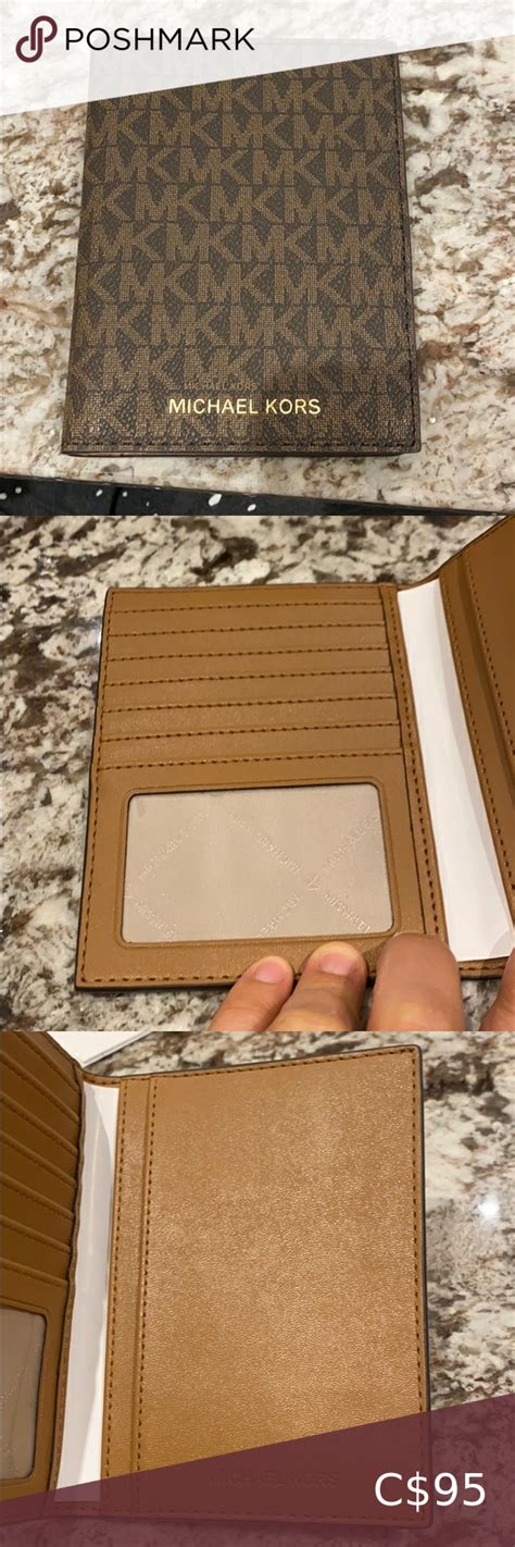 customization 2 michael kors bedford travel passport wallet|Michael Michael Kors Logo Bedford Travel Passport Wallet .